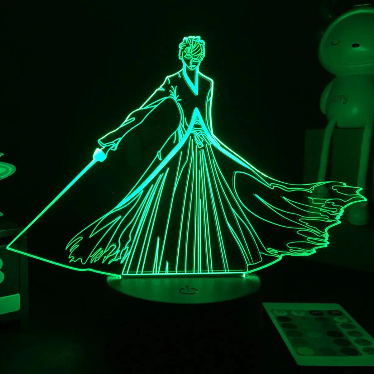 3D Anime Lamp Bleach Led Night Light Bedroom Decoration Bedside Lamp Gift