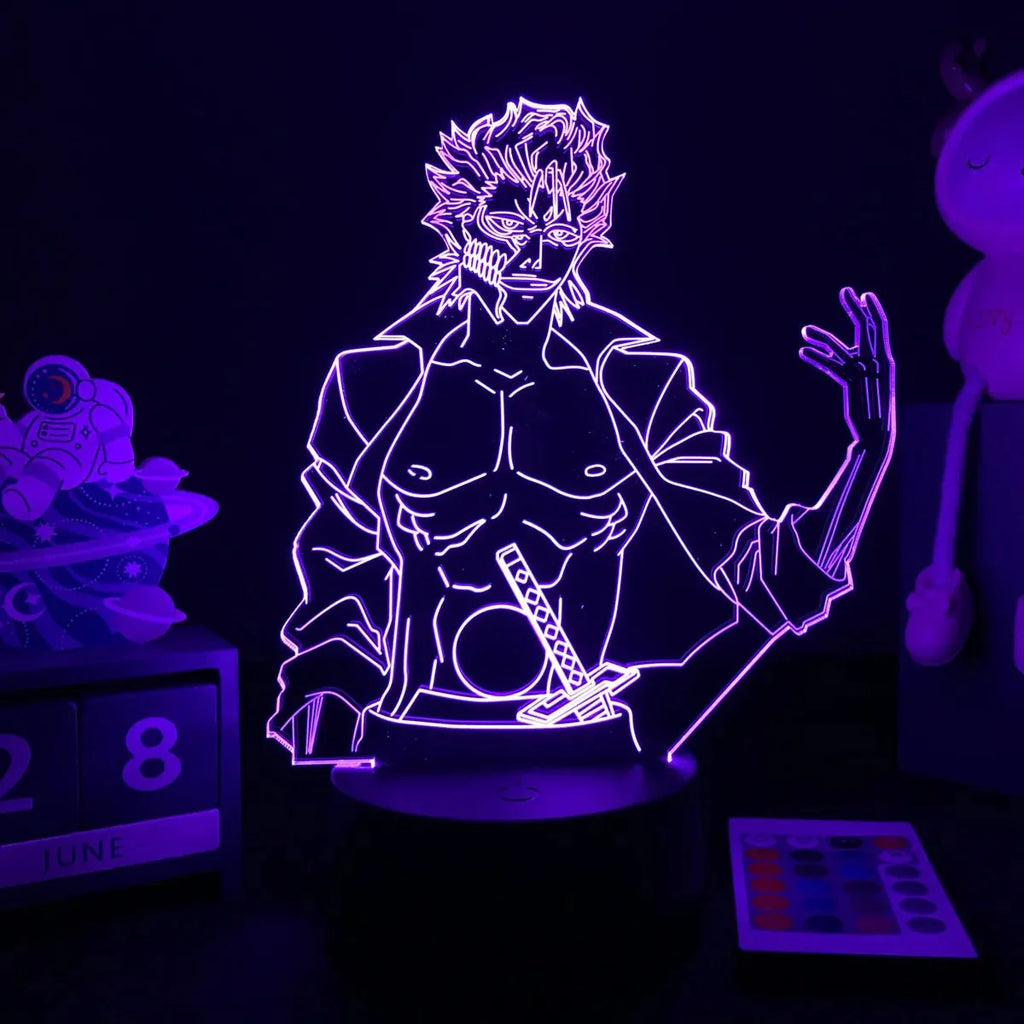 3D Anime Lamp Bleach Led Night Light Bedroom Decoration Bedside Lamp Gift