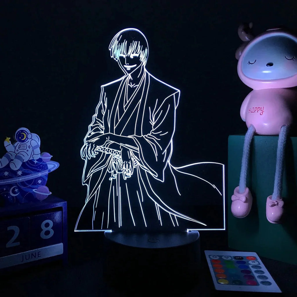3D Anime Lamp Bleach Led Night Light Bedroom Decoration Bedside Lamp Gift