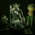 3D Anime Lamp Bleach Led Night Light Bedroom Decoration Bedside Lamp Gift