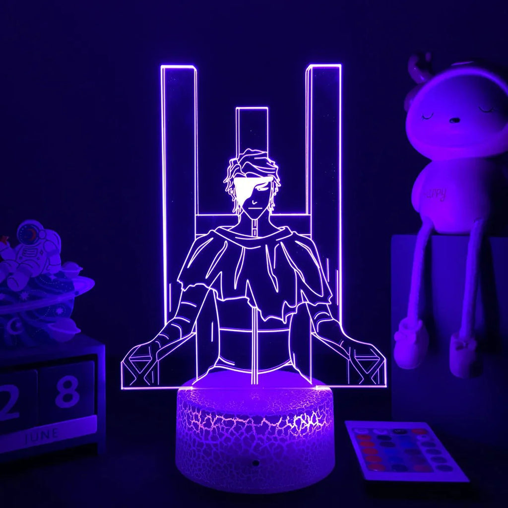 3D Anime Lamp Bleach Led Night Light Bedroom Decoration Bedside Lamp Gift