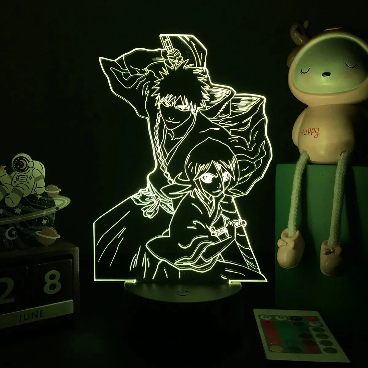 3D Anime Lamp Bleach Led Night Light Bedroom Decoration Bedside Lamp Gift