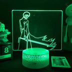3D Anime Lamp Bleach Led Night Light Bedroom Decoration Bedside Lamp Gift