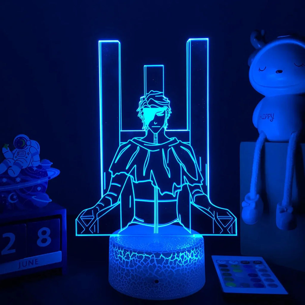3D Anime Lamp Bleach Led Night Light Bedroom Decoration Bedside Lamp Gift