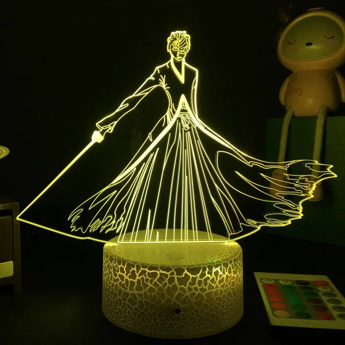 3D Anime Lamp Bleach Led Night Light Bedroom Decoration Bedside Lamp Gift