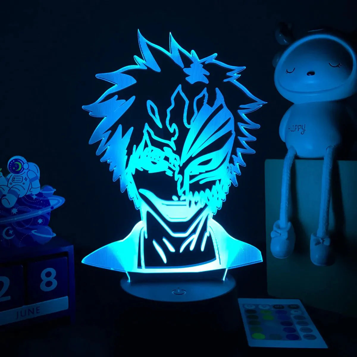 3D Anime Lamp Bleach Led Night Light Bedroom Decoration Bedside Lamp Gift