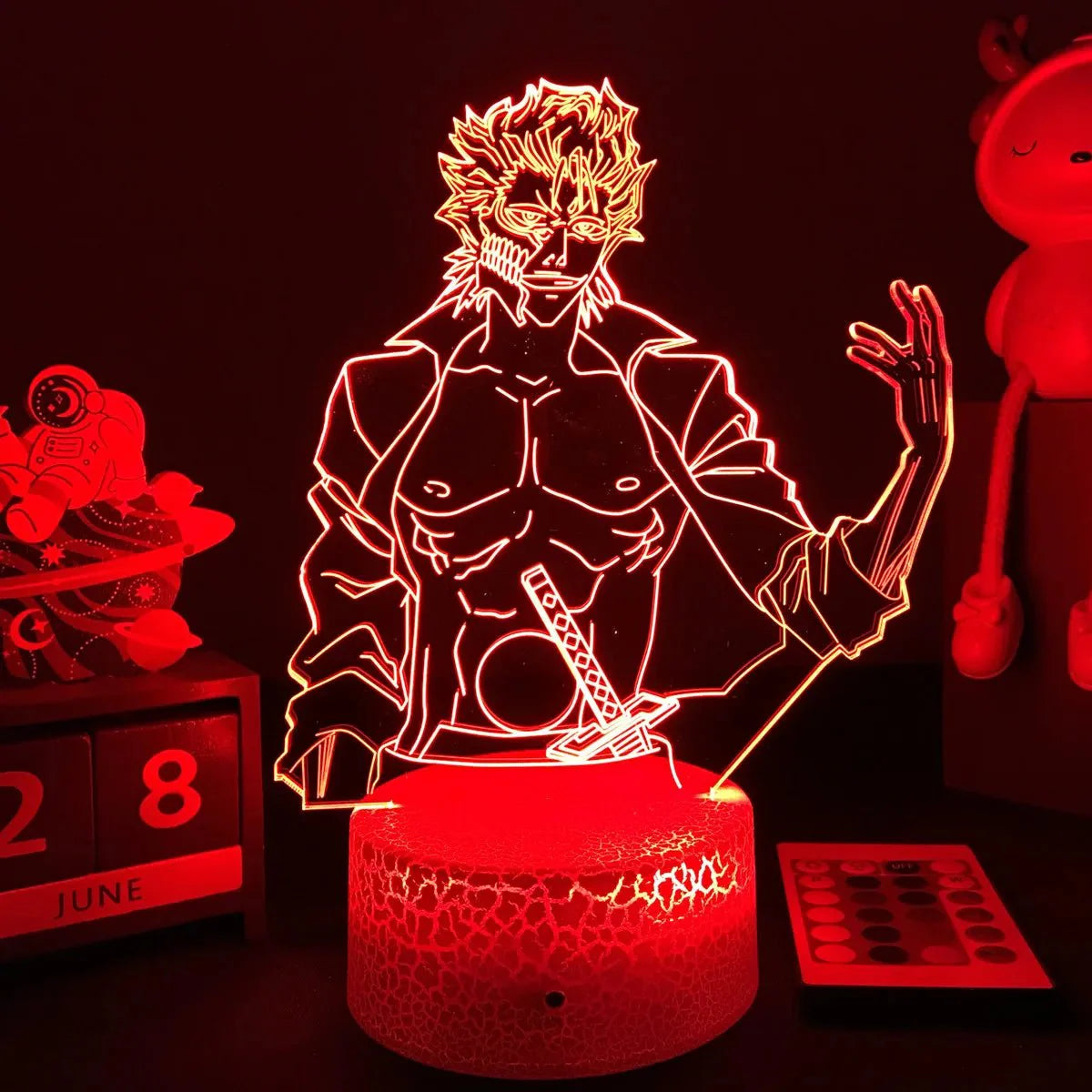 3D Anime Lamp Bleach Led Night Light Bedroom Decoration Bedside Lamp Gift