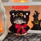 [Halloween Limited]Black Cat Bell Cape Outfit For 4IN Doll
