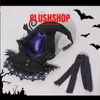 [Halloween Limited]Black Cat & Witch Hat Outfit For 4IN Doll