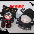 [Halloween Limited]Black Cat & Witch Hat Outfit For 4IN Doll